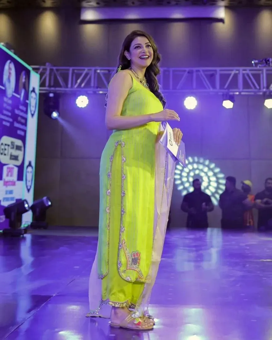 KAJAL AGGARWAL AT BPP UNIVERSITY MEET AND GREET PROGRAM IN HYDERABAD 5